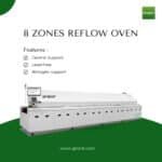 8 zones reflow oven