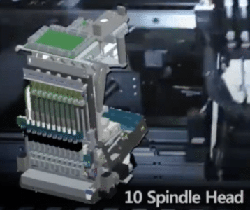 10 spindle head