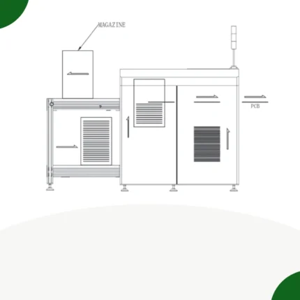 Vacuum and magazine combination loader diagram